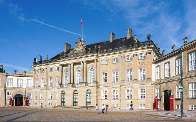 Amalienborg Sarayı, Kopenhag