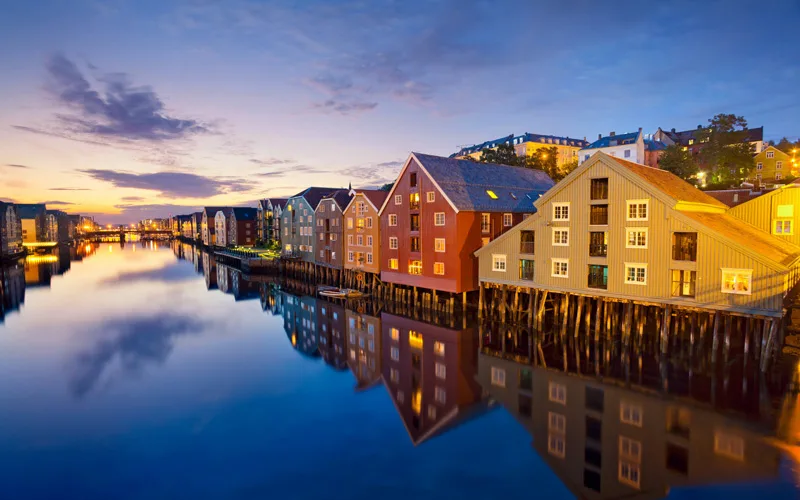 Trondheim-Norvec