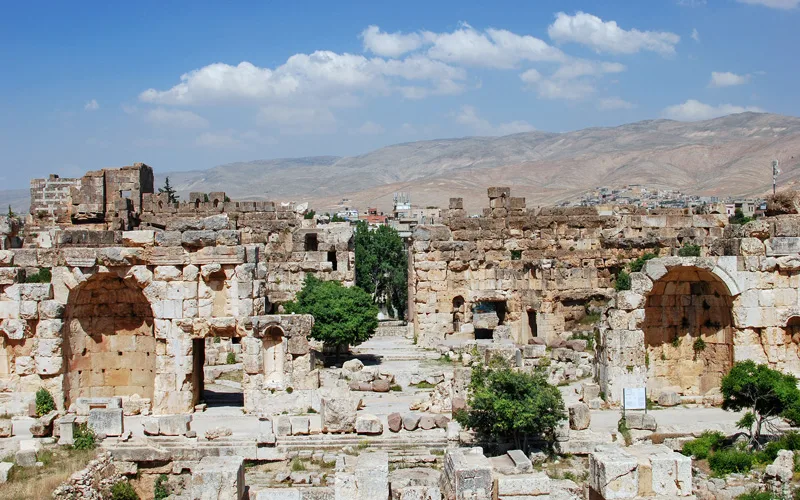 Anjar Bekaa Vadisi Lübnan