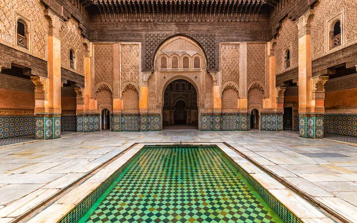 Dar Si Said Müzesi Marakeş Fas