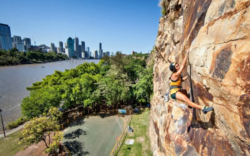 Kangoroo Point Kayalıkları Brisbane