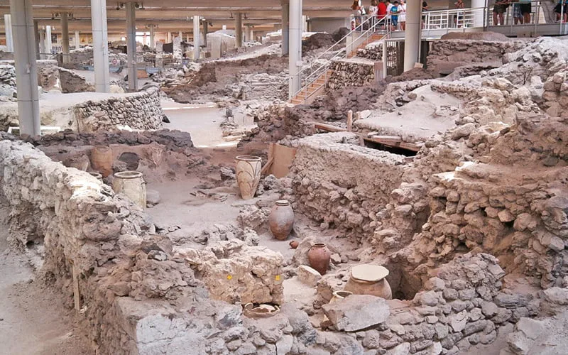 Akrotiri Antik Kenti Santorini