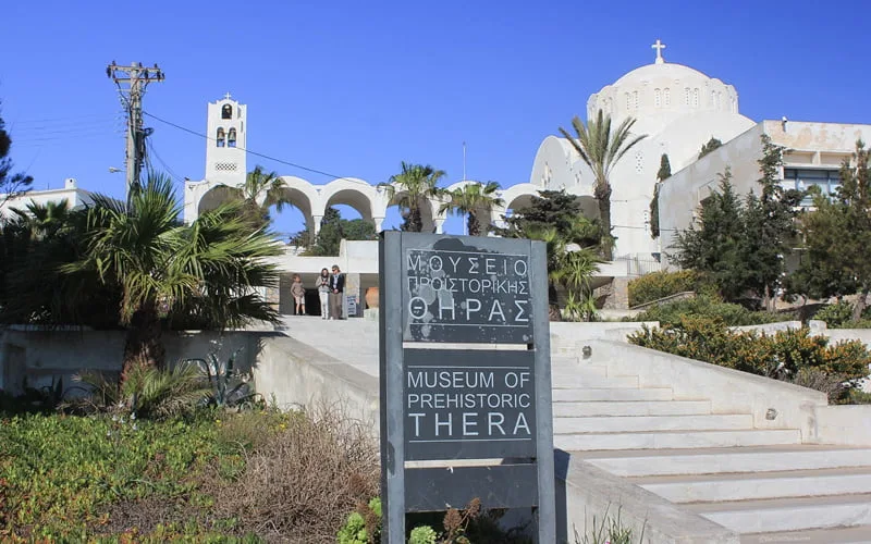 Prehistorik Thera Müzesi Santorini