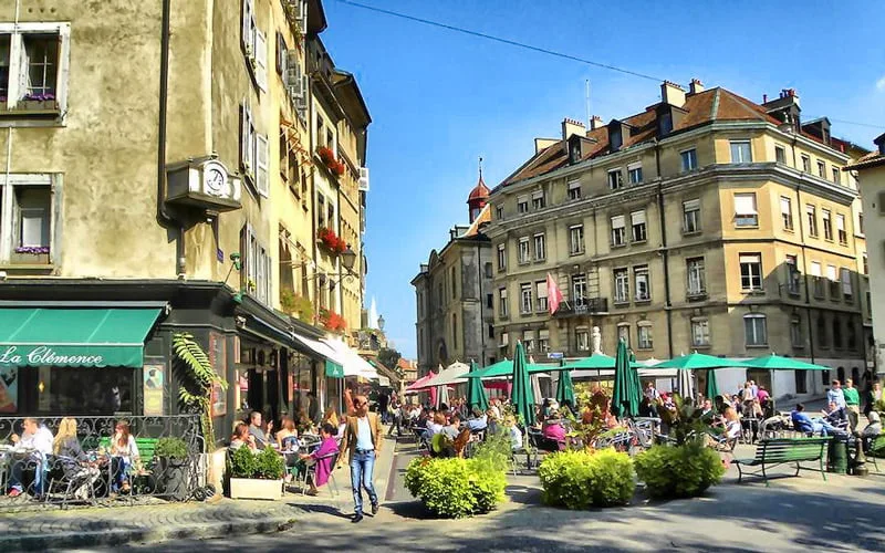 Bourg de Four Cenevre Gezilecek Yerler