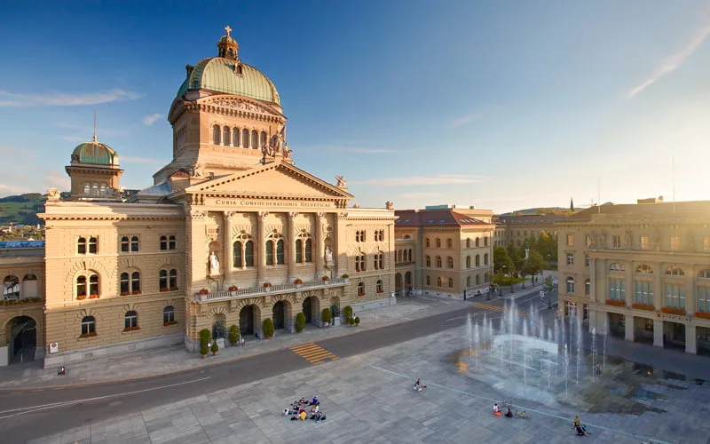 Bundeshaus Federal Saray Bern Gezilecek Yerler