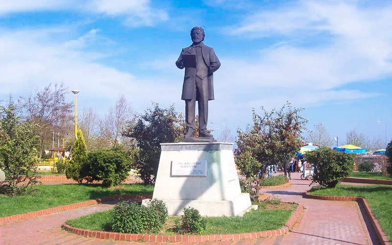 Namık Kemal Heykeli Tekirdağ