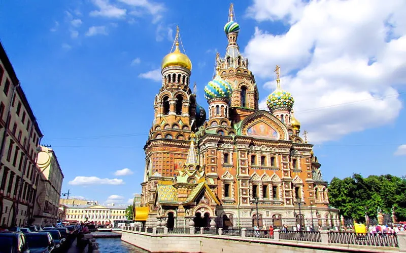 Voskresenia Khristova Kilisesi Stpetersburg