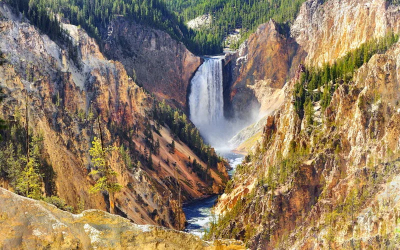 Yellowstone Büyük Kanyonu