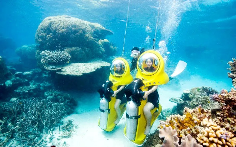 scuba doo büyük set resifi